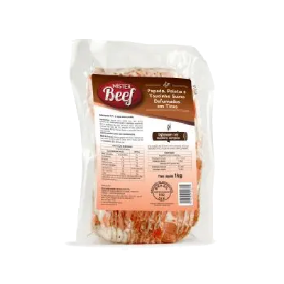 Bacon fatiado extra fino 1Kg