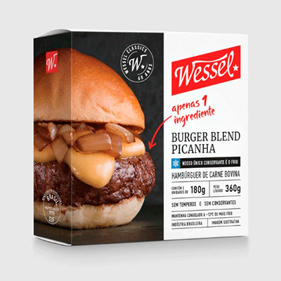 HB Blend Picanha s/Tempero Master 360g