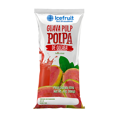 Polpa de Fruta Congelada 100g - Goiaba